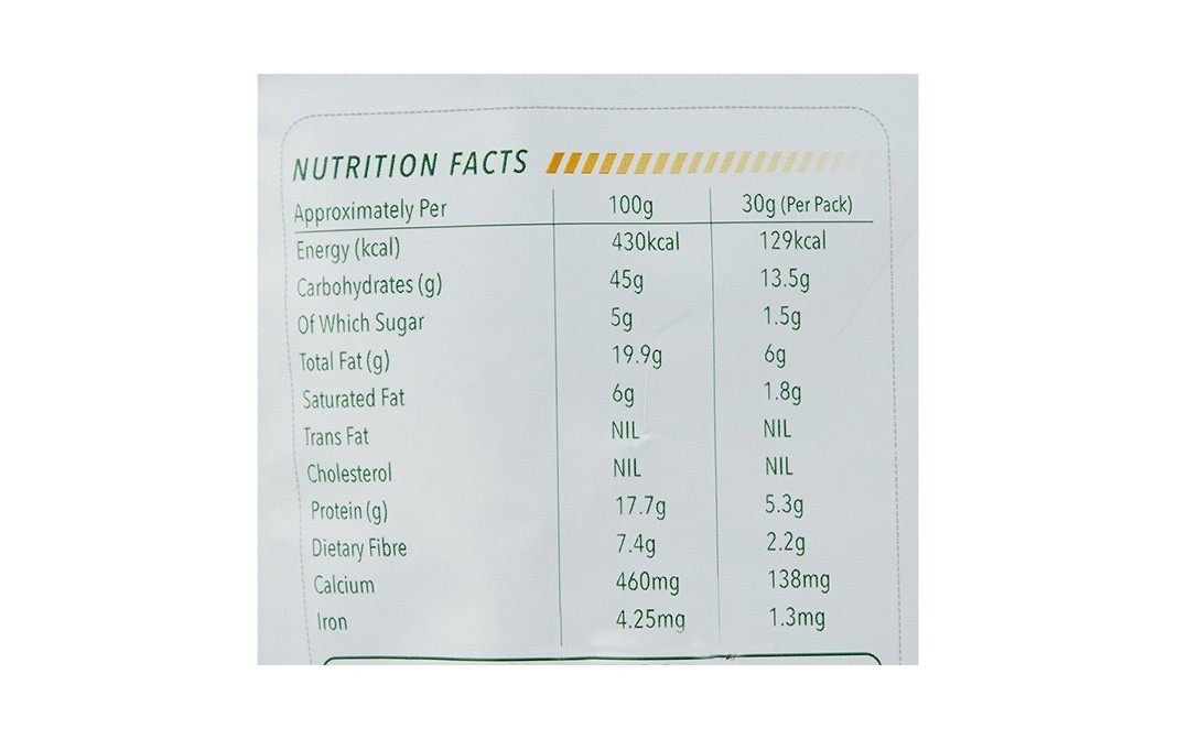 The Green Snack Co Kale Crisps Cheese & Onion   Pack  30 grams
